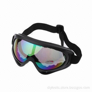UV400 Skiing Snowboarding Sports Goggles with Elastic Nylon Belt Strap, OEM Orders Welcomed